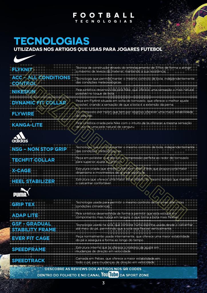 Antevisão Folheto SPORT ZONE Futebol de 20 agosto