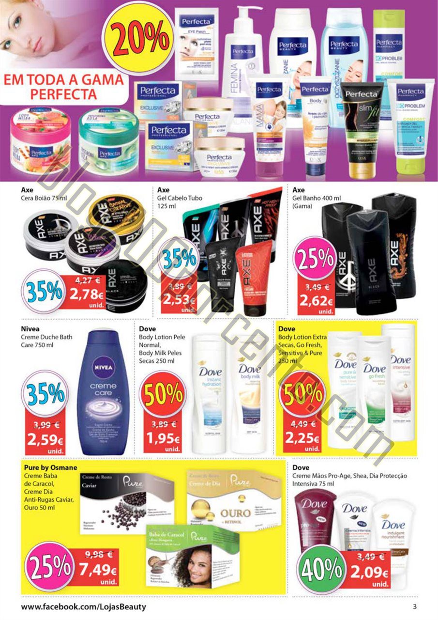 Novo Folheto BEAUTY STORES Promoções de 13 novem