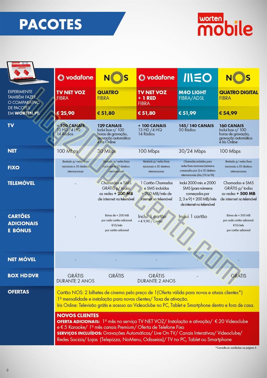 Novo Folheto WORTEN MOBILE de 9 julho a 5 agosto p