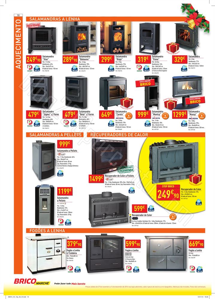 Novo Folheto BRICOMARCHÉ de 27 novembro a 14 deze