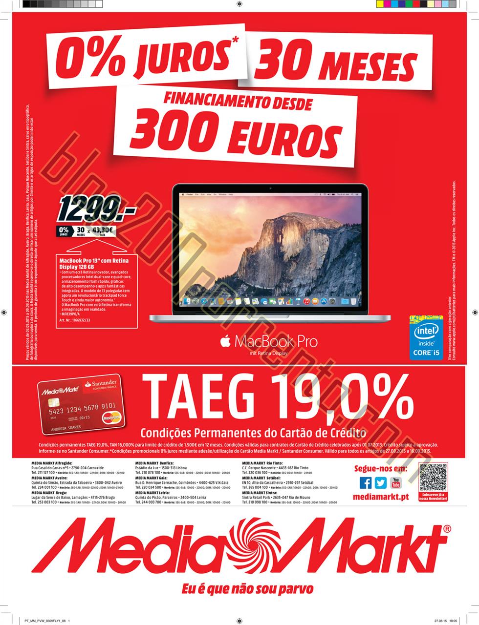 Antevisão Folheto MEDIA MARKT Promoções de 3 a 