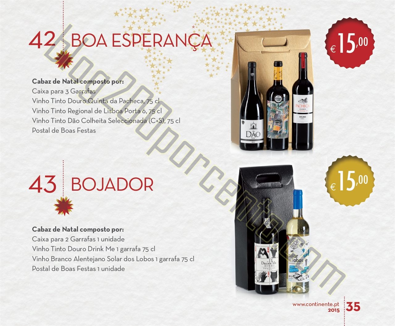 Folheto Natal CONTINENTE Cabazes Natal até 13 dez