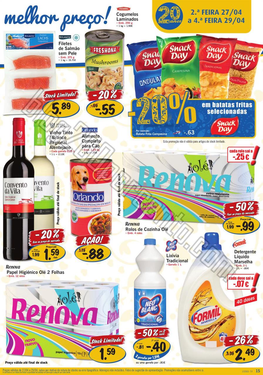 Antevisão Folheto LIDL Promoções de 23 a 29 abr