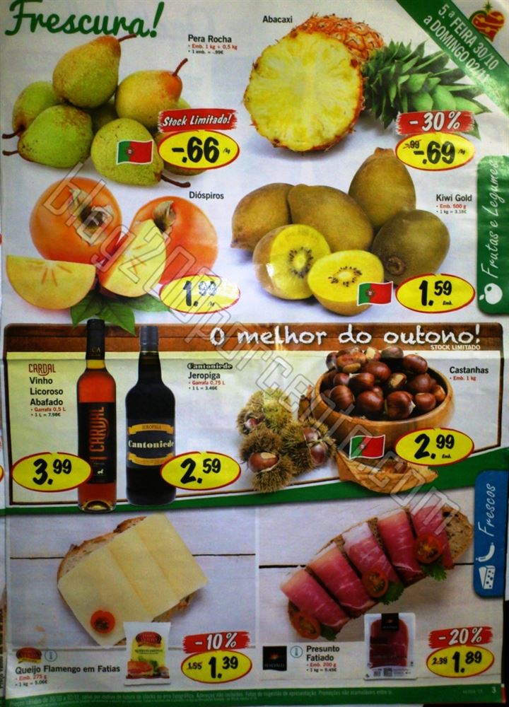 Antevisão Folheto LIDL de 30 outubro a 5 novembro