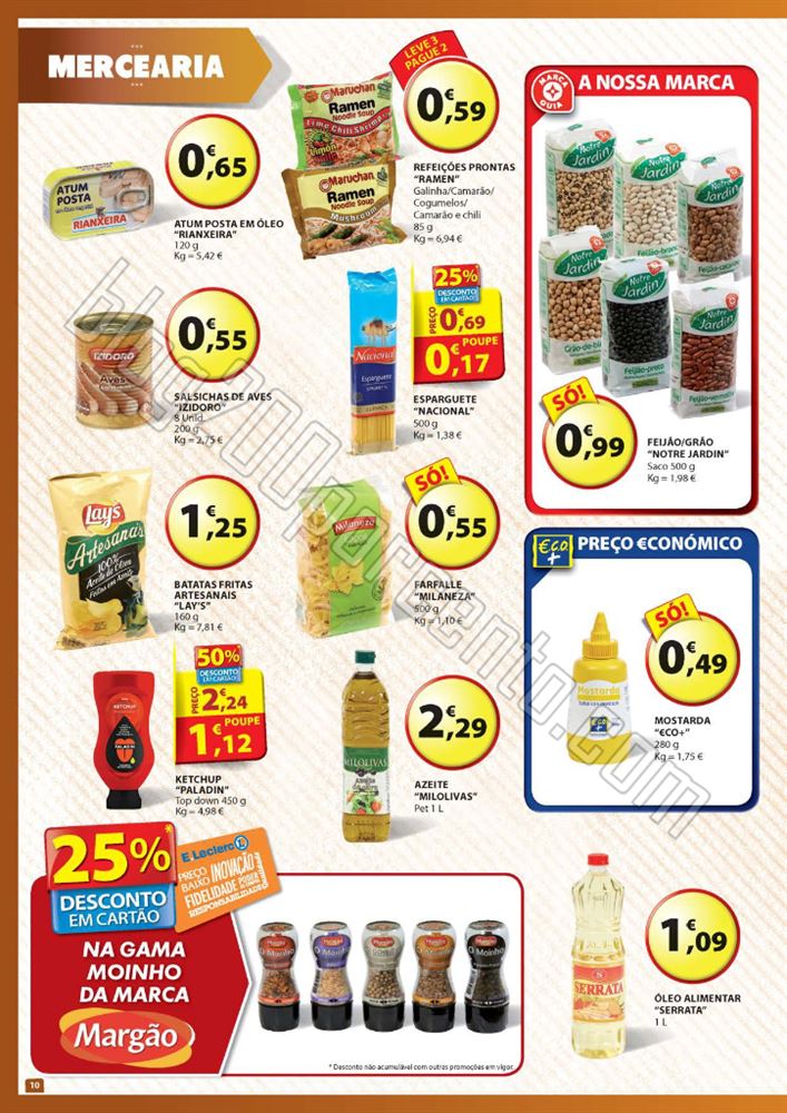 Antyevisão Folheto E-LECLERC Nacional de 13 a 19 