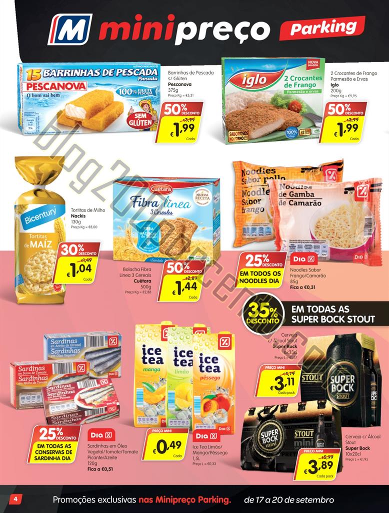 Antevisão Folheto MINIPREÇO Parking de 17 a 23 s