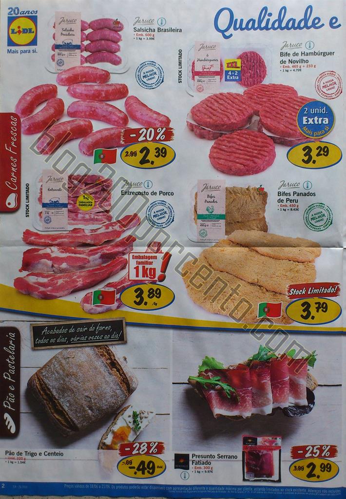 Antevisão Folheto LIDL Promoções de 18 a 24 jun