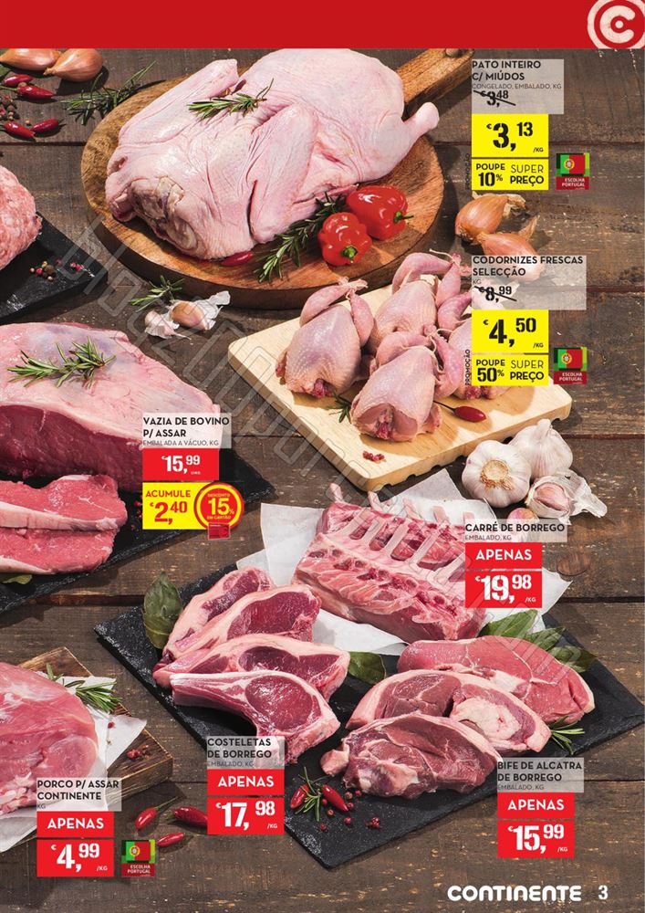 Antevisão Folheto CONTINENTE promoções de 16 a 