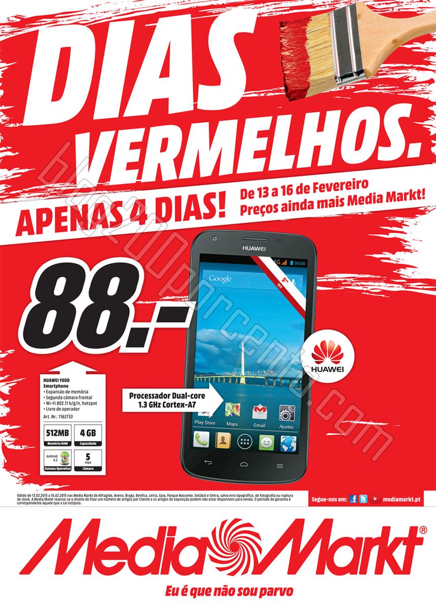 Antevisão Folheto MEDIAMARKT Especial de 13 a 16 