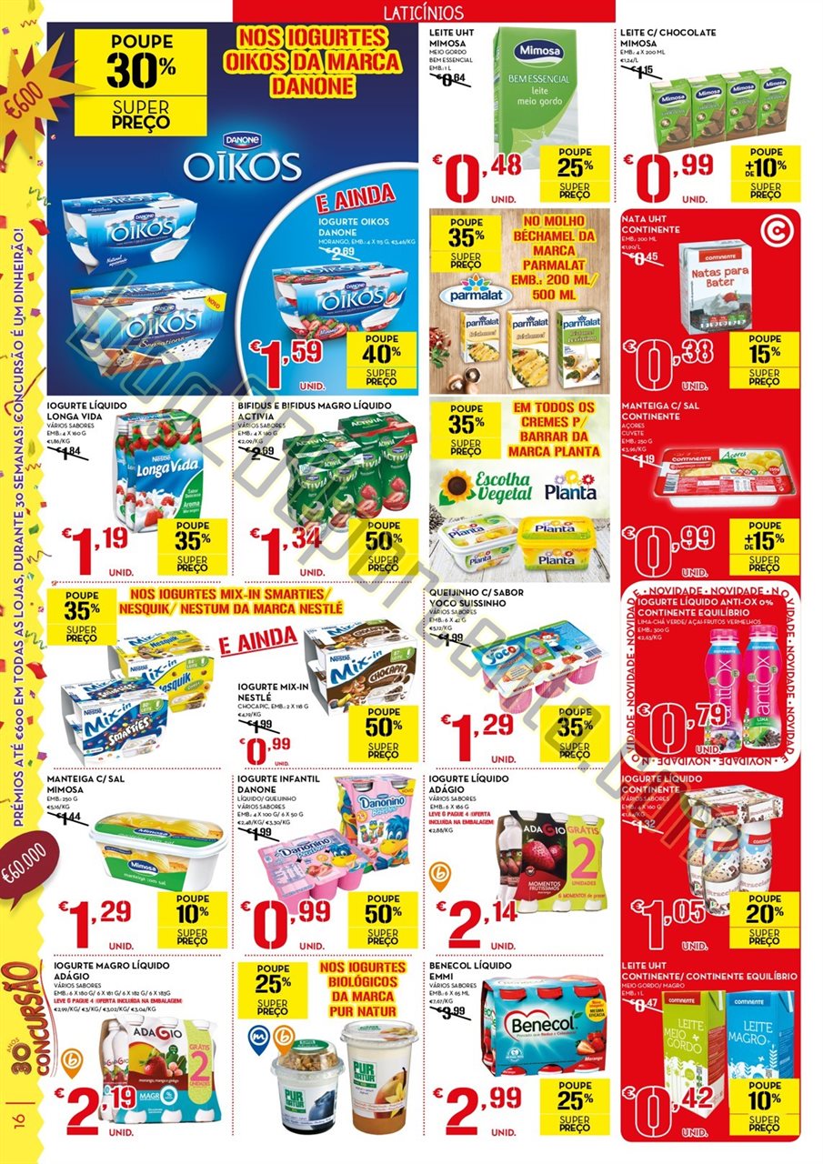 Antevisão folheto CONTINENTE promoções de 3 a 9