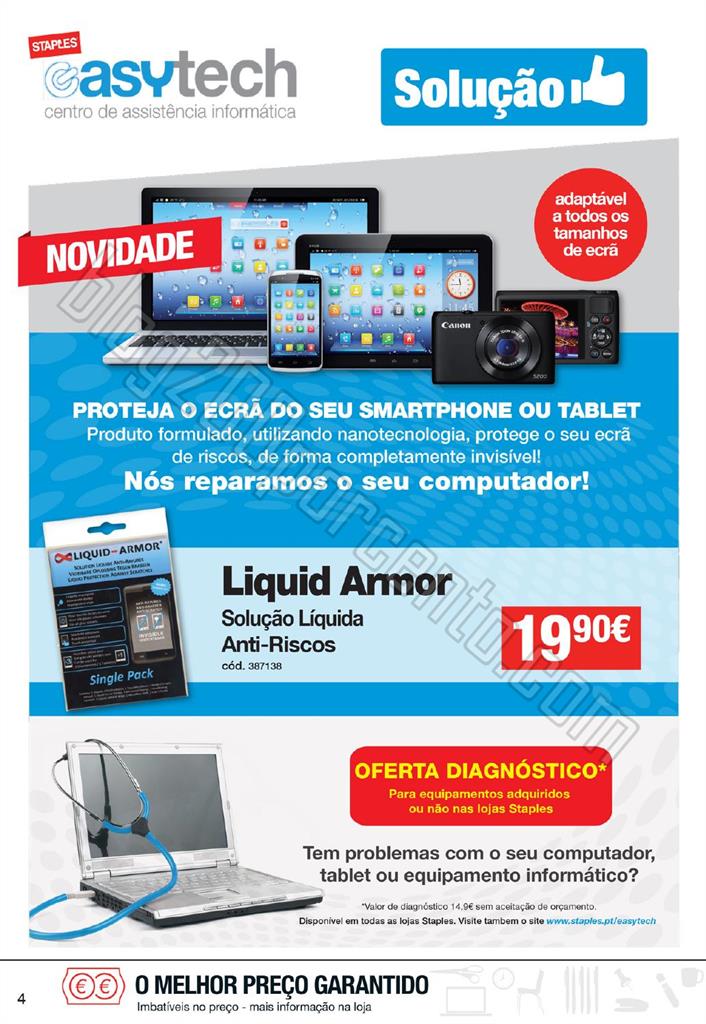 Antevisão Folheto STAPLES Primavera promoções d