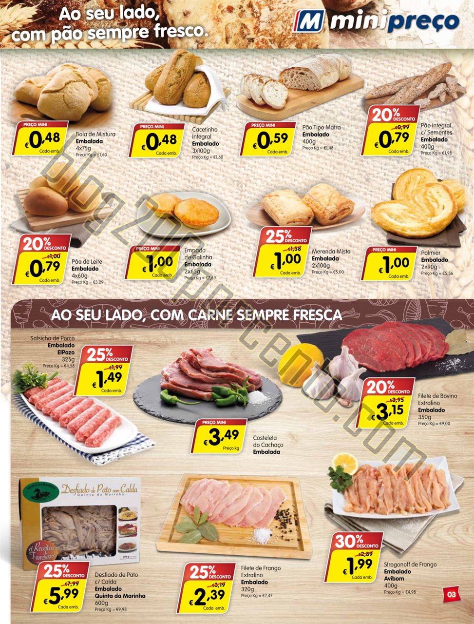 Antevisão Folheto MINIPREÇO Promoções de 15 a 