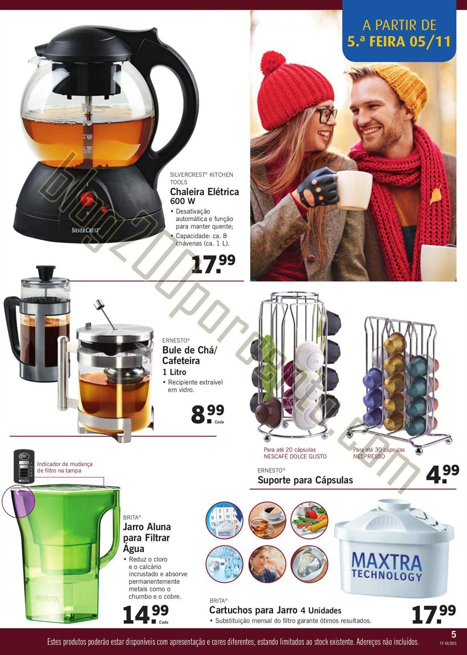 Antevisão Folheto LIDL Extra Promoções de 5 a 1