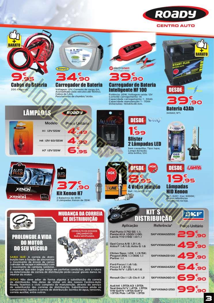 Antevisão Folheto ROADY Promoções de 1 a 25 out