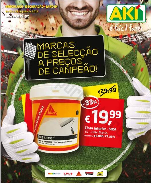 Novo Folheto Promoções AKI de 3 a 28 julho
