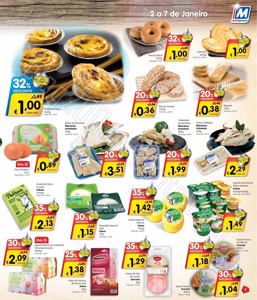 Antevisão Folheto MINIPREÇO de 2 a 7 janeiro o3.