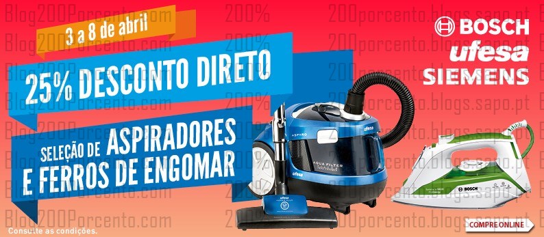 25% de desconto | RADIO POPULAR | de 3 a 8 abril