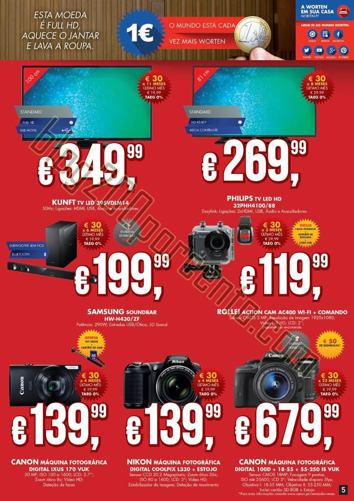 Novo Folheto WORTEN Promoções de 10 a 30  junho 