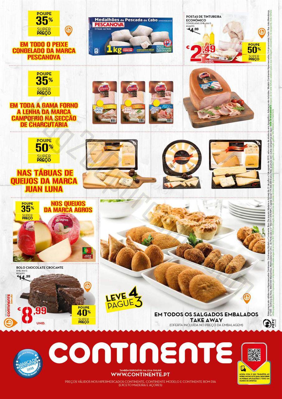 Antevisão Folheto CONTINENTE Fim de semana de 31 