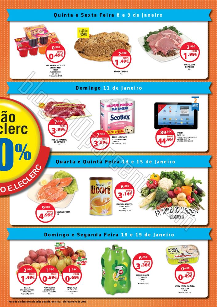Antevisão Folheto E-LECLERC Barcelos de 6 a 19 ja