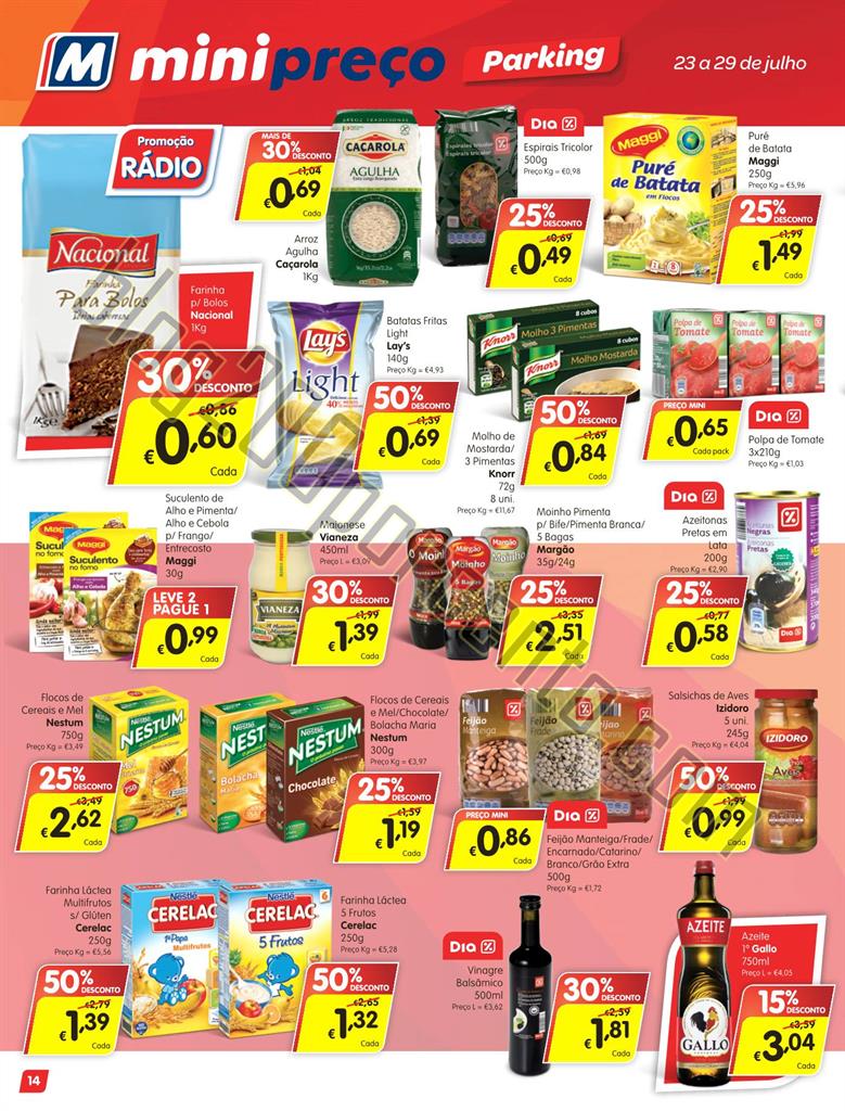 Antevisão Folheto MINIPREÇO Parking de 23 a 29 j