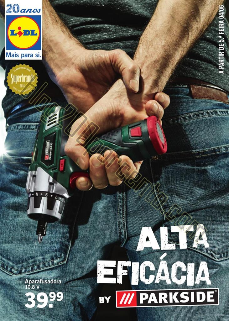 Antevisão folheto LIDL Bazar promoções de 4 a 1