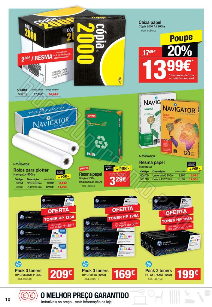 Antevisão Folheto STAPLES Primavera promoções d