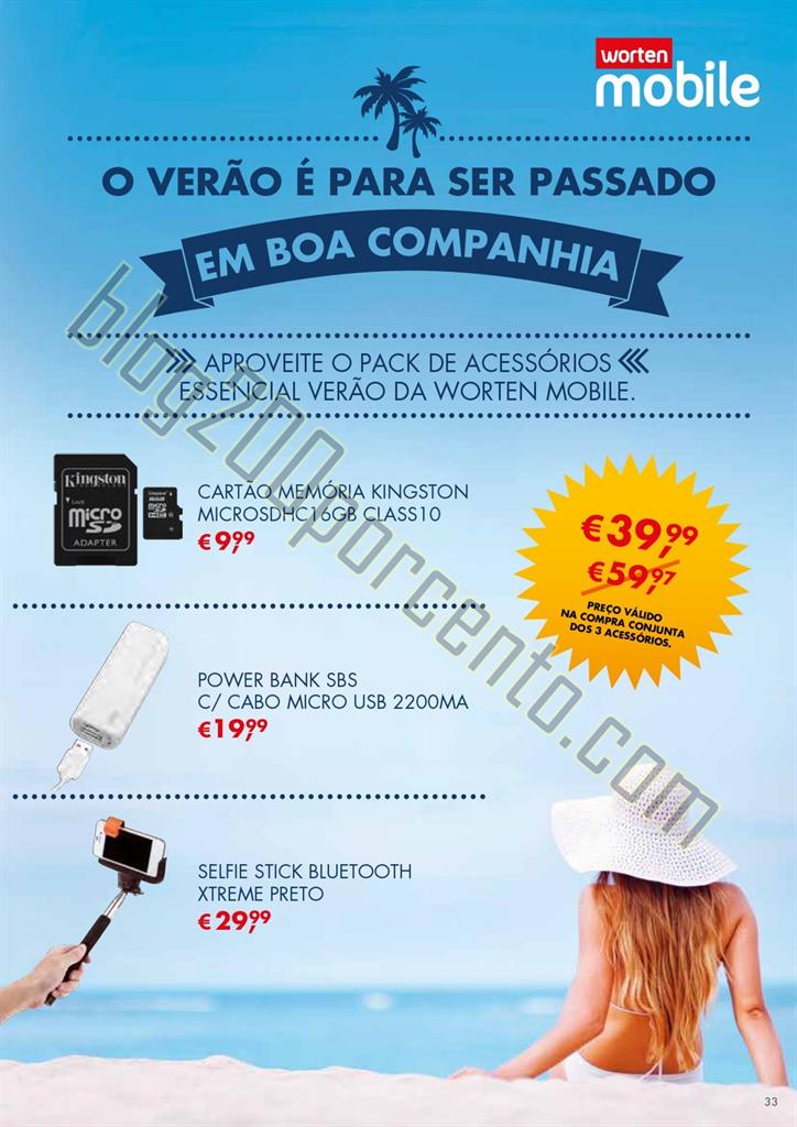 Novo folheto WORTEN Mobile Promoções de 4  junho