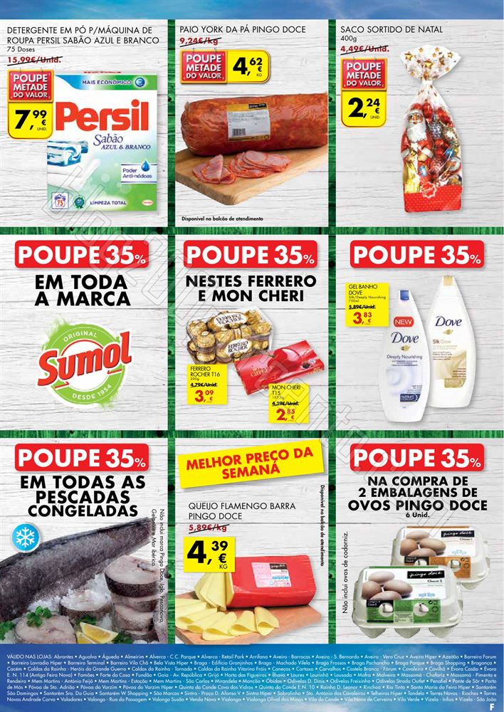 Novo Folheto PINGO DOCE Fim de Semana de 28 novemb