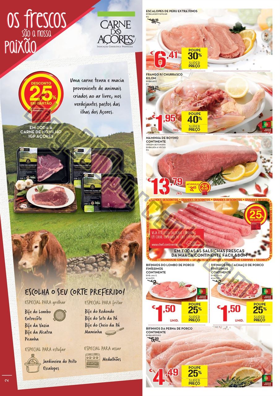 Antevisão folheto CONTINENTE promoções de 14 a 