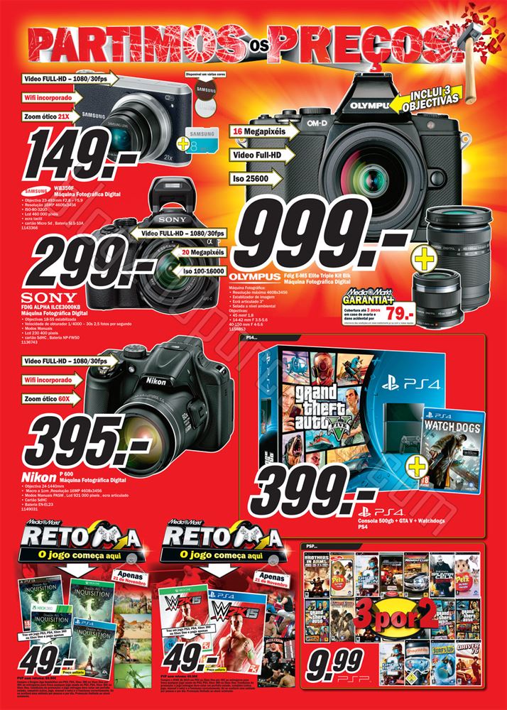 Antevisão Folheto MEDIA MARKT Norte de 20 a 26 no