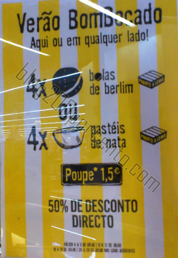 Avistamento 50% desconto BOM BOCADO Fins de semana