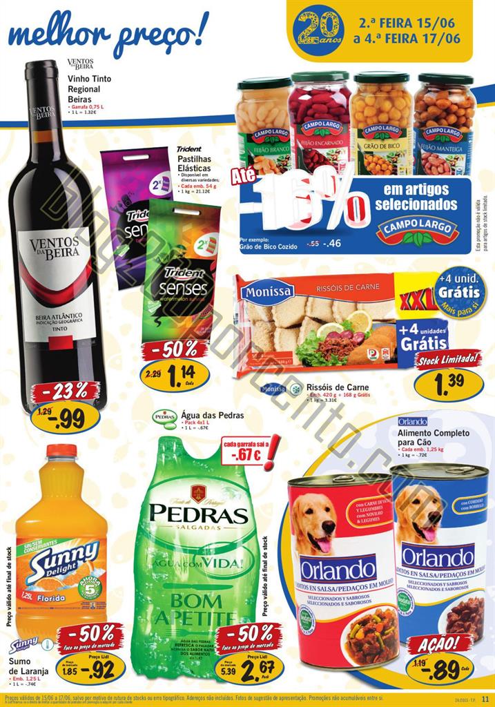 Antevisão Folheto LIDL Promoções de 11 a 17 jun