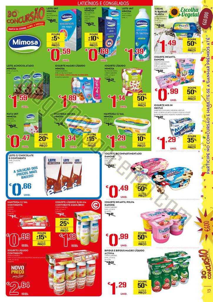 Antevisão Folheto CONTINENTE Madeira de 9 a 15 se