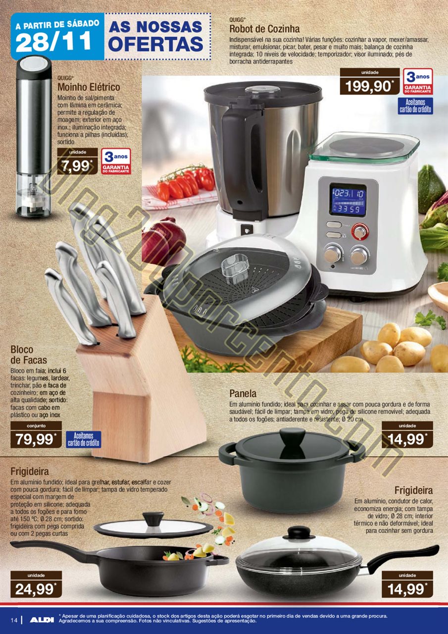 Antevisão Folheto ALDI Promoções a partir de 25
