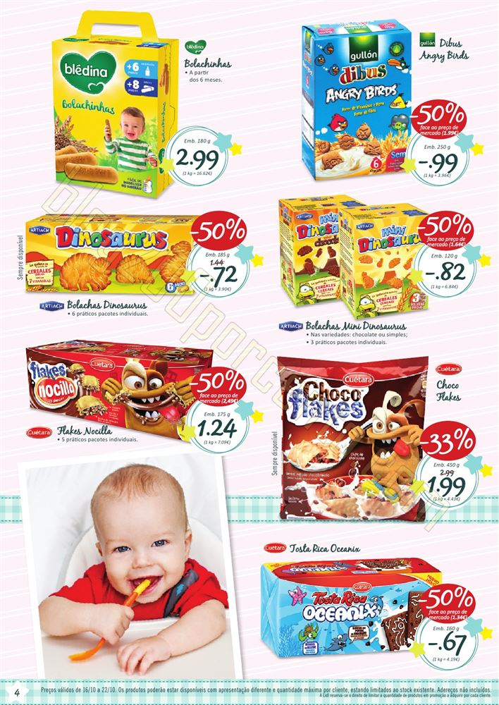 Antevisão Folheto LIDL de 16 a 22 outubro - Bebé