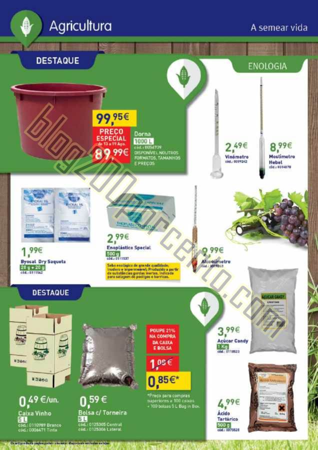 Antevisão Folheto AGRILOJA Promoções de 13 agos