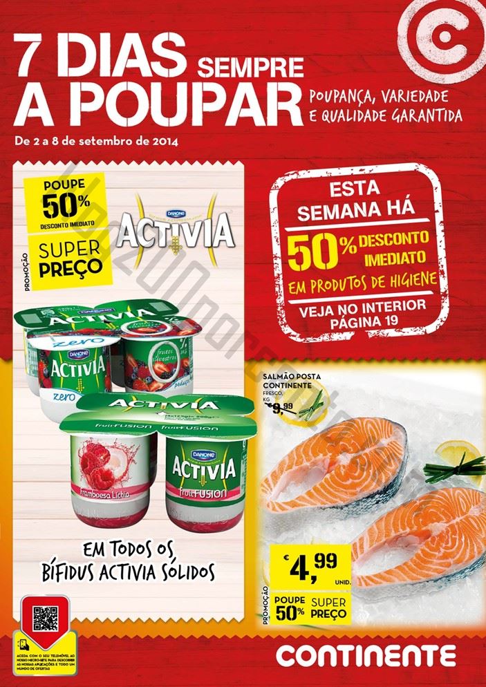 Novo Folheto CONTINENTE Promoções de 2 a 8 setembro - online