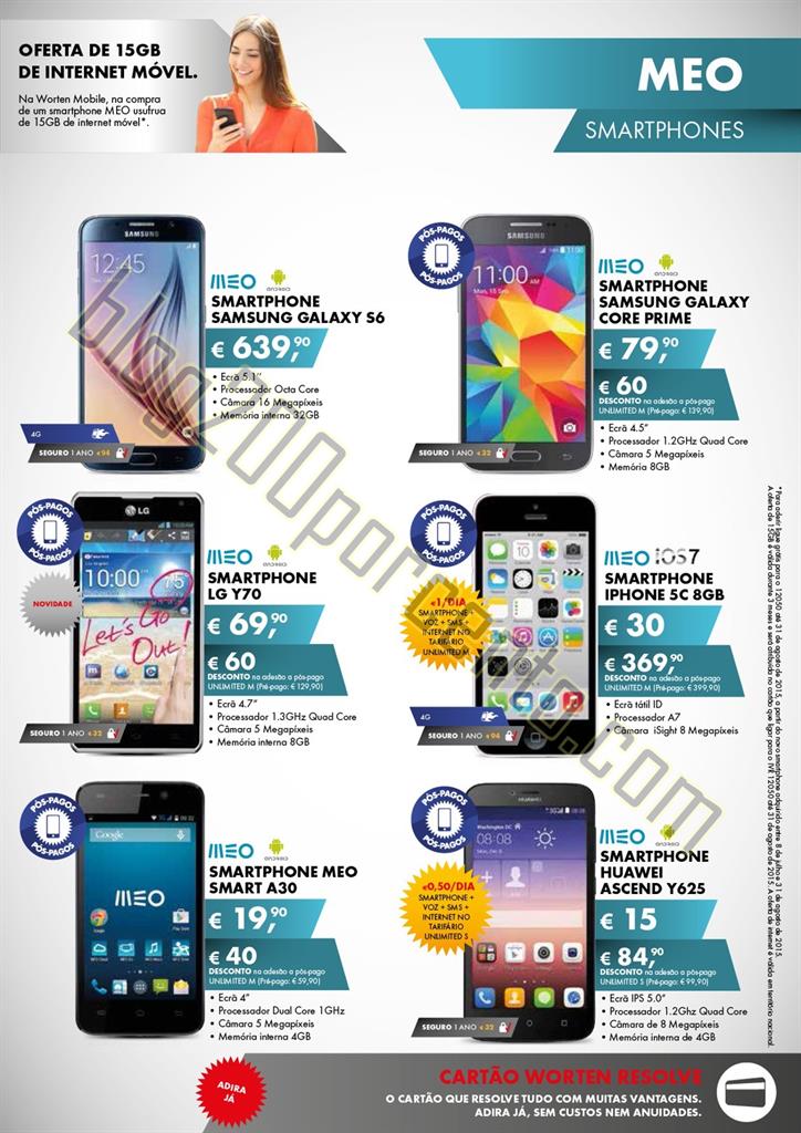 Novo Folheto WORTEN MOBILE Promoções até 2 sete