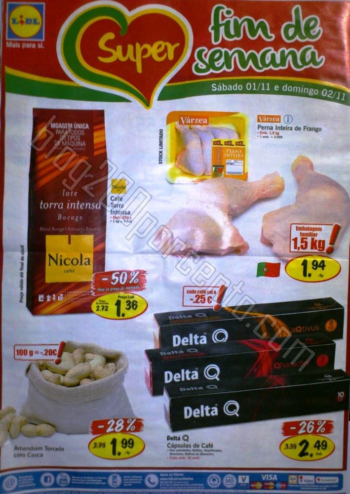 Antevisão Folheto LIDL de 30 outubro a 5 novembro
