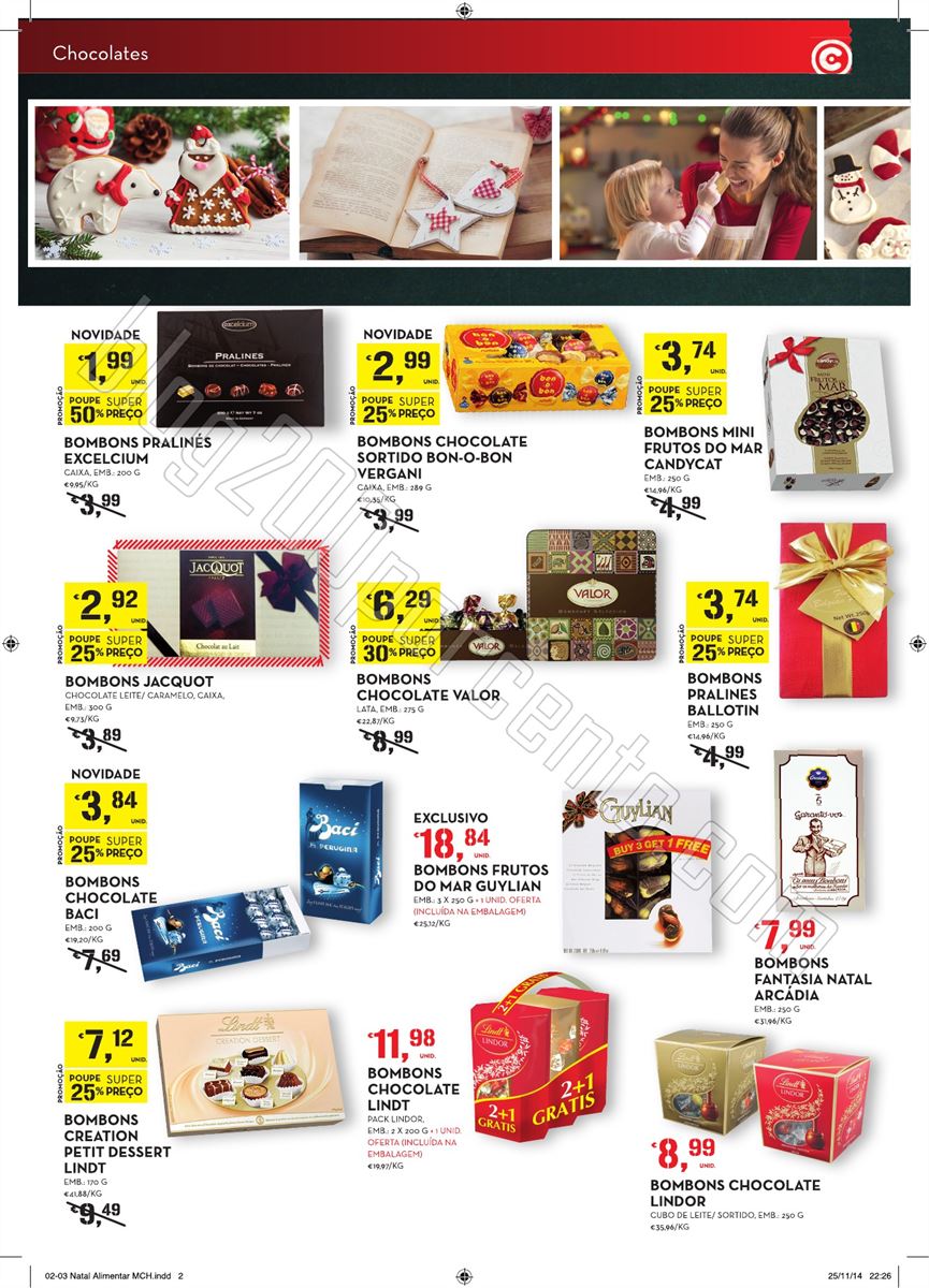 Novo Folheto CONTINENTE Viva o Natal de 9 a 24 dez