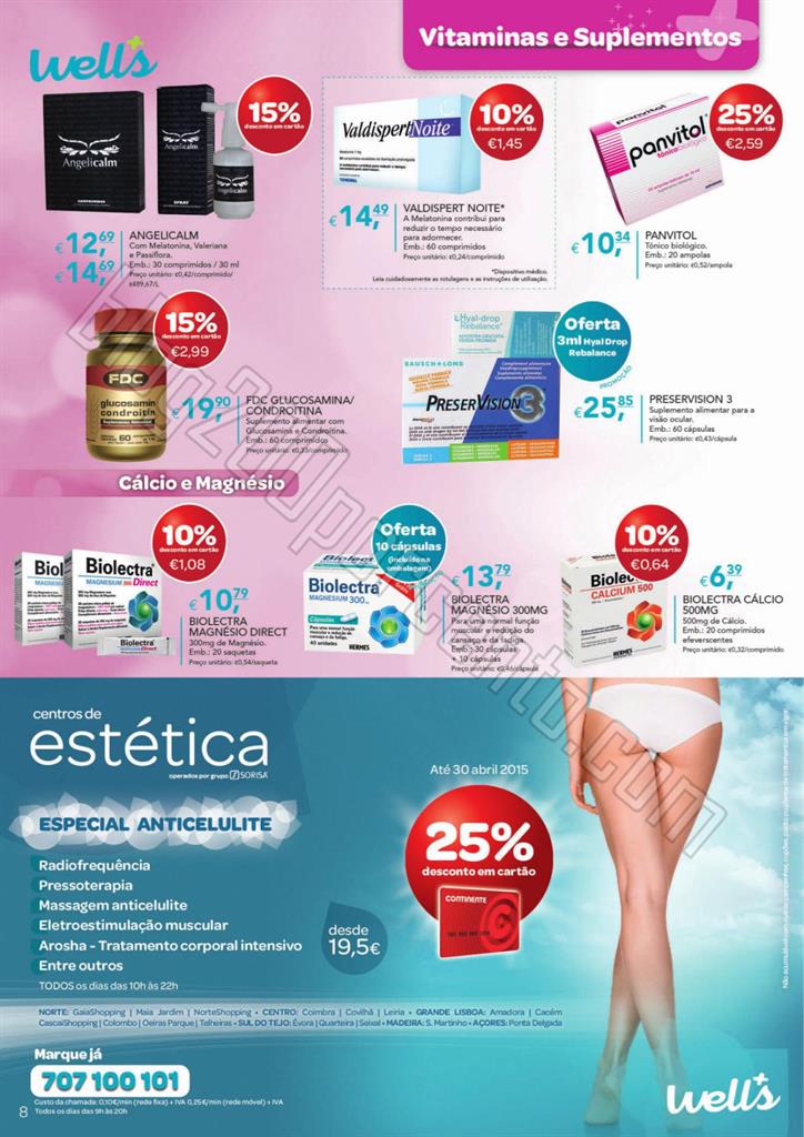 Antevisão Folheto WELLS Mulher de 31 março a 19 