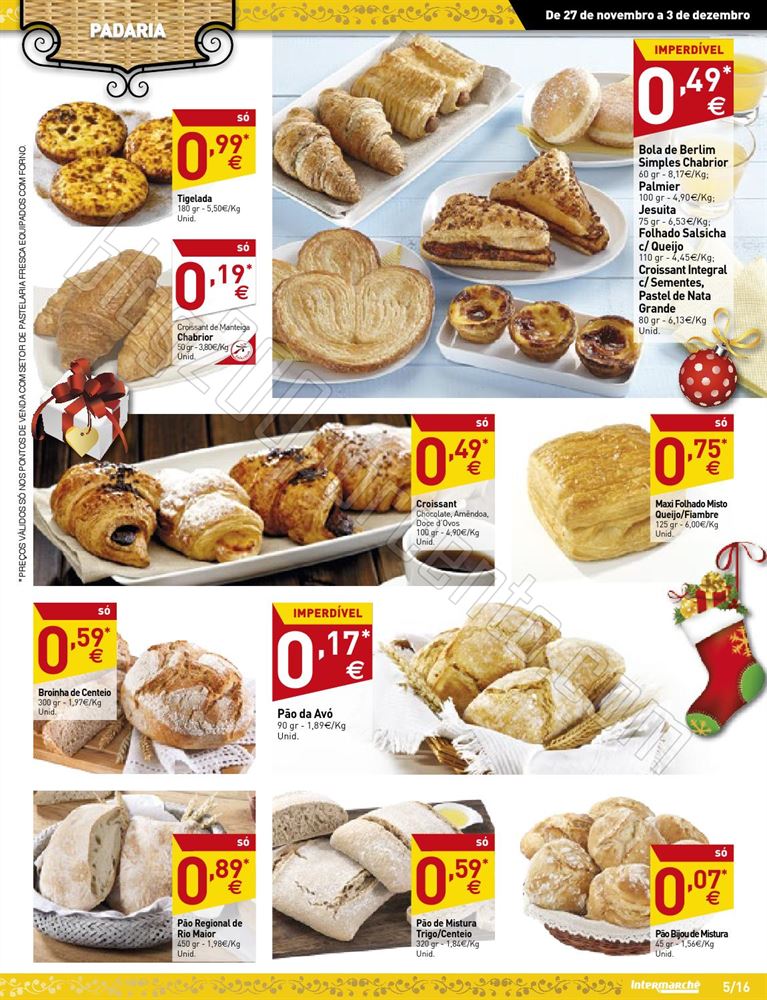 Antevisão Folheto INTERMARCHÉ de 27 novembro a 3