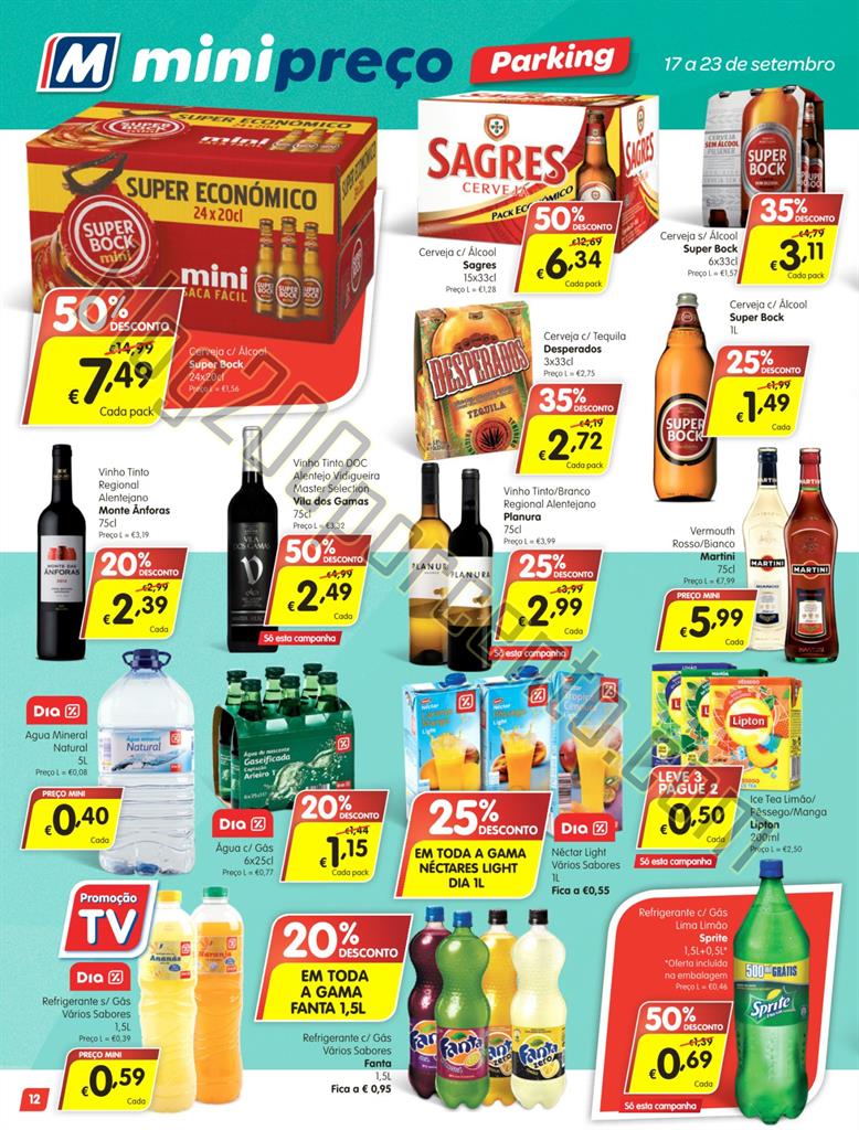 Antevisão Folheto MINIPREÇO Parking de 17 a 23 s