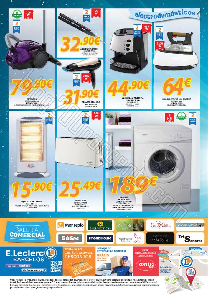 Antevisão Folheto E-LECLERC Barcelos de 6 a 19 ja