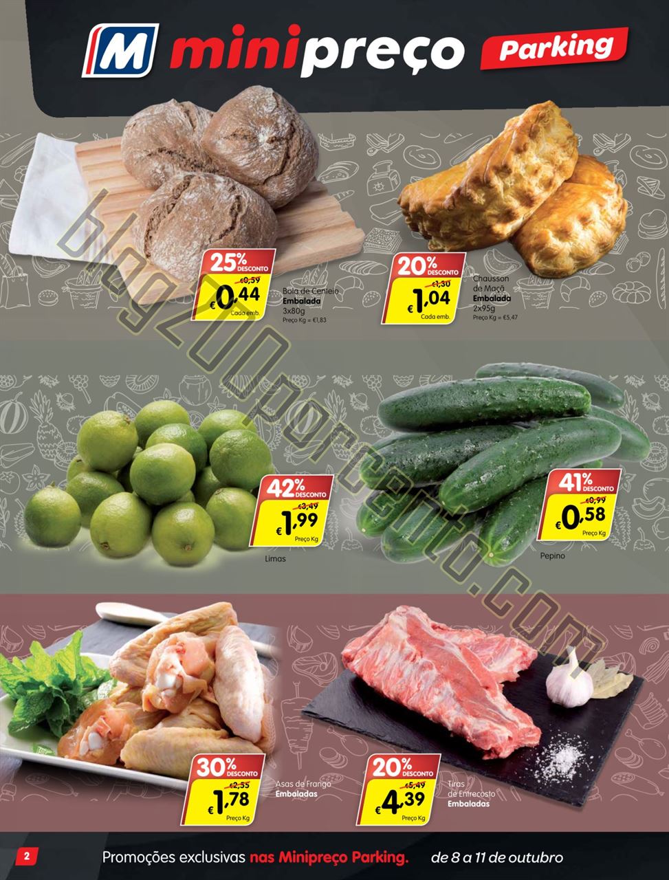 Antevisão Folheto MINIPREÇO Parking de 8 a 14 ou