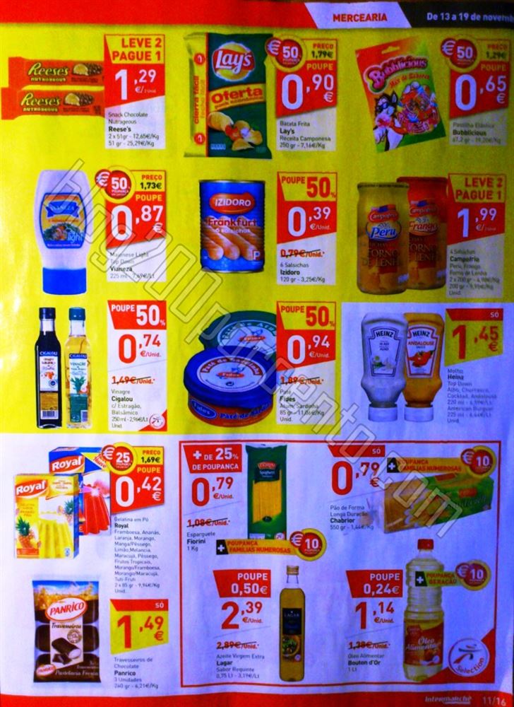 Antevisão Folheto INTERMARCHÉ de 13 a 19 novembr