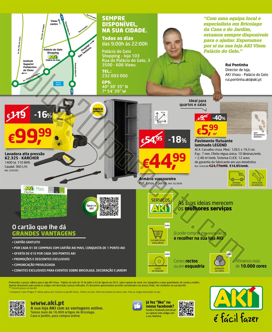 Antevisão Folheto AKI Viseu de 16 julho a 3 agost