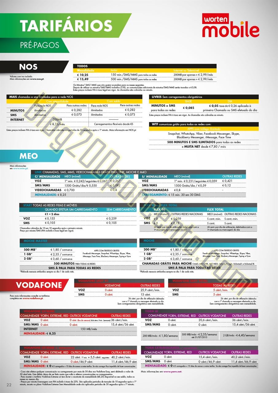 Novo Folheto WORTEN MOBILE de 9 julho a 5 agosto p