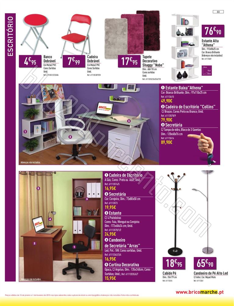 Antevisão Folheto BRICOMARCHÉ de 15 janeiro a 1 
